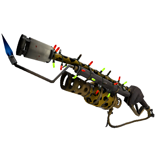 Strange Festivized Specialized Killstreak Leopard Printed Flame Thrower (Field-Tested)