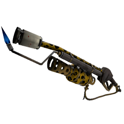 Strange Specialized Killstreak Leopard Printed Flame Thrower (Field-Tested)
