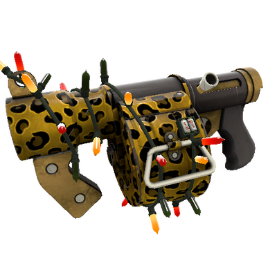 Strange Festivized Specialized Killstreak Leopard Printed Stickybomb Launcher (Minimal Wear)