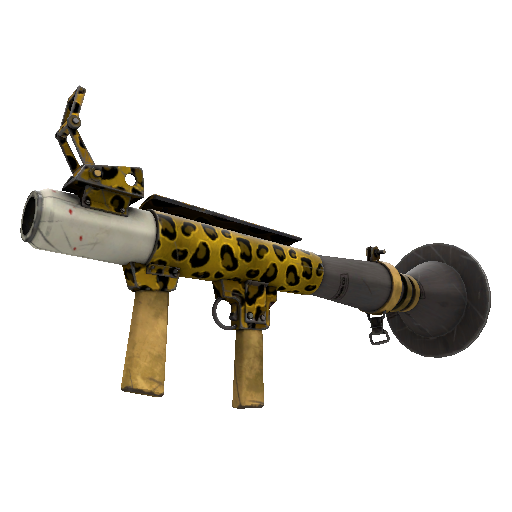 Strange Professional Killstreak Leopard Printed Rocket Launcher (Field-Tested)