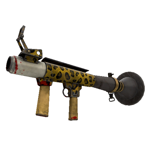 Leopard Printed Rocket Launcher (Battle Scarred)