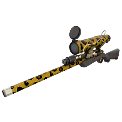 Strange Leopard Printed Sniper Rifle (Field-Tested)