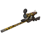 Strange Unusual Professional Killstreak Leopard Printed Sniper Rifle (Battle Scarred)