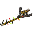 Festivized Killstreak Leopard Printed Sniper Rifle (Well-Worn)