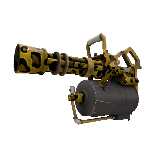 Specialized Killstreak Leopard Printed Minigun (Minimal Wear)