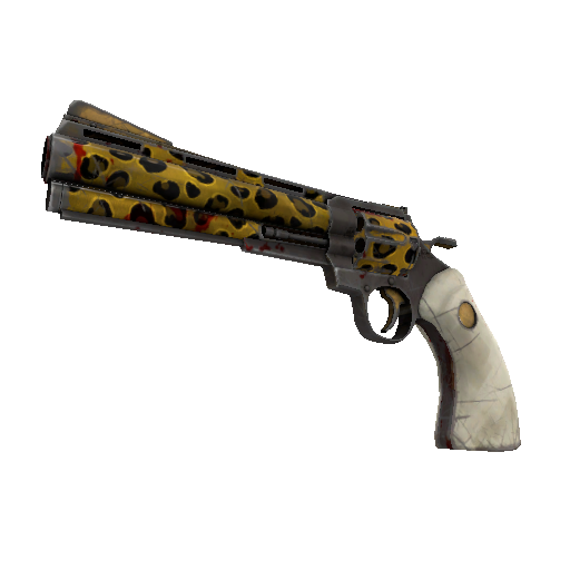 Strange Leopard Printed Revolver (Battle Scarred)