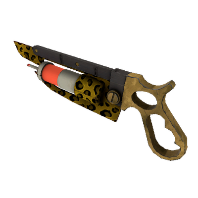 Unusual Professional Killstreak Leopard Printed Ubersaw (Minimal Wear)