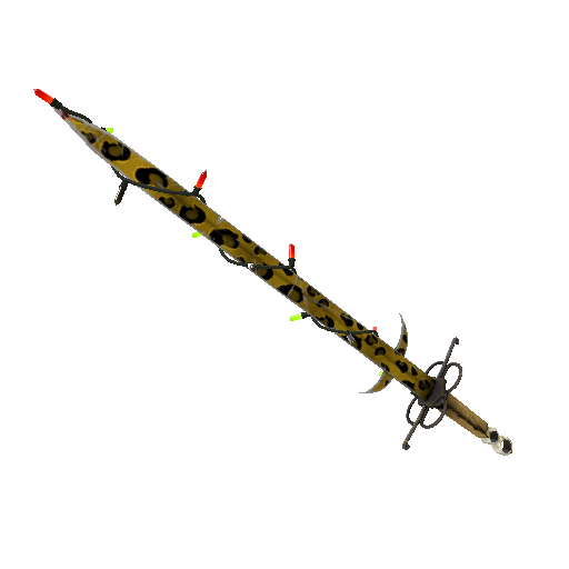 Unusual Festivized Specialized Killstreak Leopard Printed Claidheamh Mòr (Field-Tested)