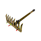 Strange Festivized Professional Killstreak Leopard Printed Back Scratcher (Minimal Wear)