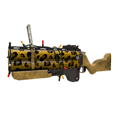 Strange Festivized Professional Killstreak Leopard Printed Loch-n-Load (Factory New)
