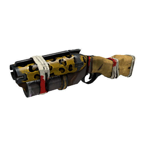 Strange Specialized Killstreak Leopard Printed Soda Popper (Well-Worn)