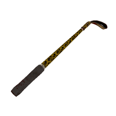 Strange Killstreak Leopard Printed Disciplinary Action (Battle Scarred)
