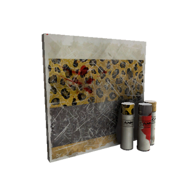 Strange Leopard Printed War Paint (Battle Scarred)