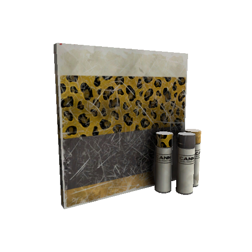 Leopard Printed War Paint (Well-Worn)