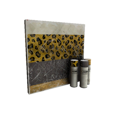 Strange Leopard Printed War Paint (Well-Worn)