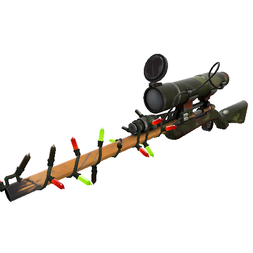 Festivized Bogtrotter Sniper Rifle (Well-Worn)
