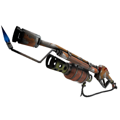 Killstreak Earth, Sky and Fire Flame Thrower (Well-Worn)