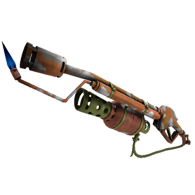 Specialized Killstreak Earth, Sky and Fire Flame Thrower (Minimal Wear)