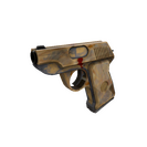 Strange Hickory Hole-Puncher Pistol (Battle Scarred)