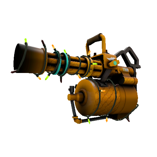 Festivized Killstreak Dragon Slayer Minigun (Factory New)