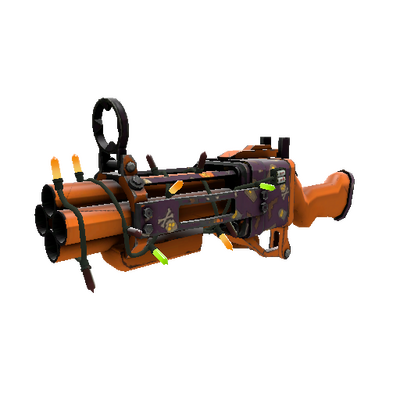 Strange Festivized Horror Holiday Iron Bomber (Minimal Wear)