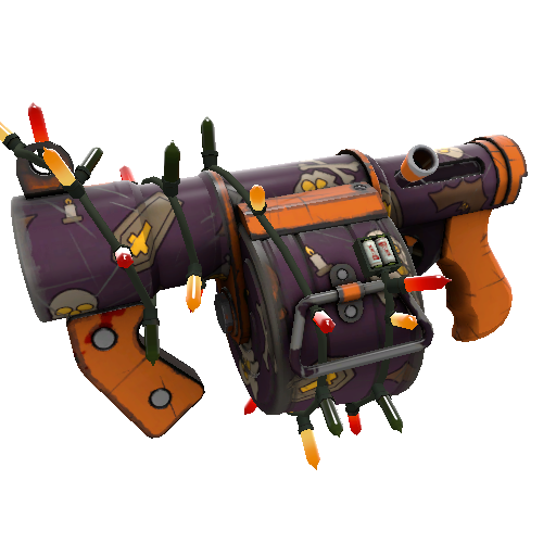 Strange Festivized Specialized Killstreak Horror Holiday Stickybomb Launcher (Field-Tested)