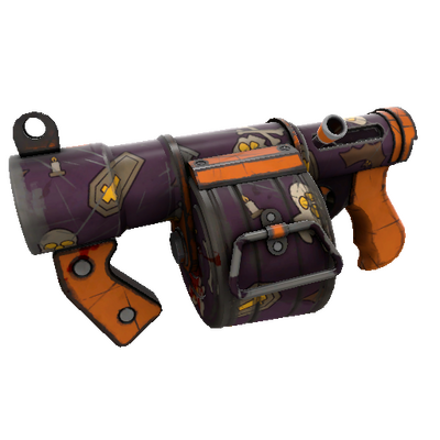 Horror Holiday Stickybomb Launcher (Well-Worn)