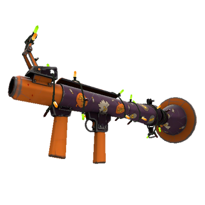 Unusual Festivized Killstreak Horror Holiday Rocket Launcher (Field-Tested)