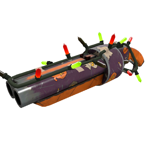 Strange Festivized Horror Holiday Scattergun (Well-Worn)