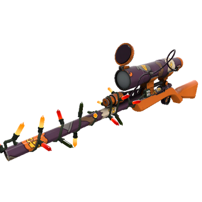 Strange Festivized Horror Holiday Sniper Rifle (Minimal Wear)