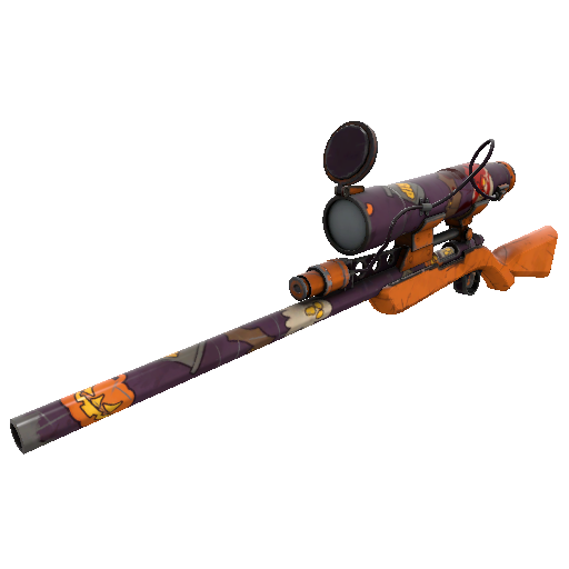 Strange Killstreak Horror Holiday Sniper Rifle (Well-Worn)