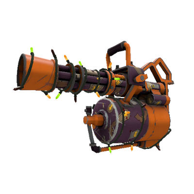 Strange Unusual Festivized Killstreak Horror Holiday Minigun (Field-Tested)