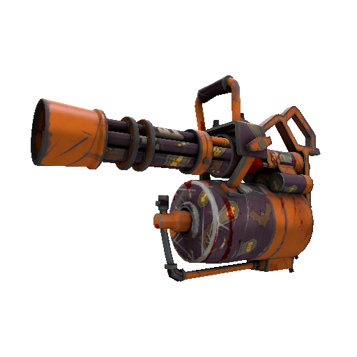Horror Holiday Minigun (Battle Scarred)