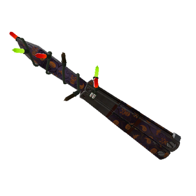 Unusual Festivized Specialized Killstreak Spirit of Halloween Knife (Field-Tested)