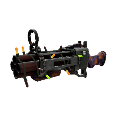 Unusual Festivized Specialized Killstreak Spirit of Halloween Iron Bomber (Field-Tested)