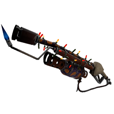 Strange Festivized Killstreak Spirit of Halloween Flame Thrower (Field-Tested)
