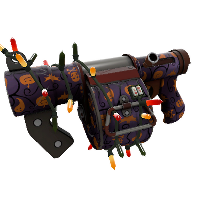 Strange Festivized Spirit of Halloween Stickybomb Launcher (Minimal Wear)