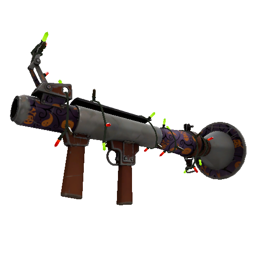Strange Festivized Specialized Killstreak Spirit of Halloween Rocket Launcher (Well-Worn)