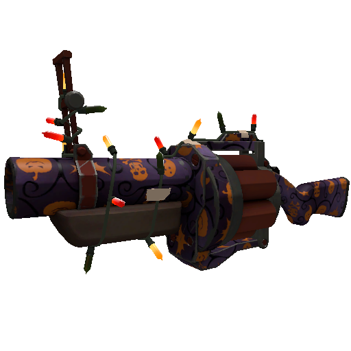 Strange Festivized Killstreak Spirit of Halloween Grenade Launcher (Minimal Wear)