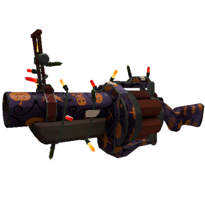 Strange Festivized Specialized Killstreak Spirit of Halloween Grenade Launcher (Minimal Wear)
