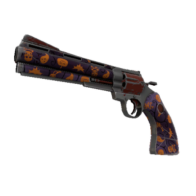 Unusual Professional Killstreak Spirit of Halloween Revolver (Field-Tested)