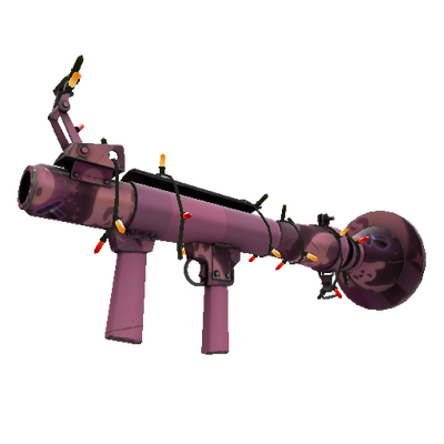 Strange Festivized Professional Killstreak Spectral Shimmered Rocket Launcher (Minimal Wear)