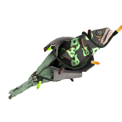 Unusual Festivized Professional Killstreak Haunted Ghosts Holy Mackerel (Well-Worn)