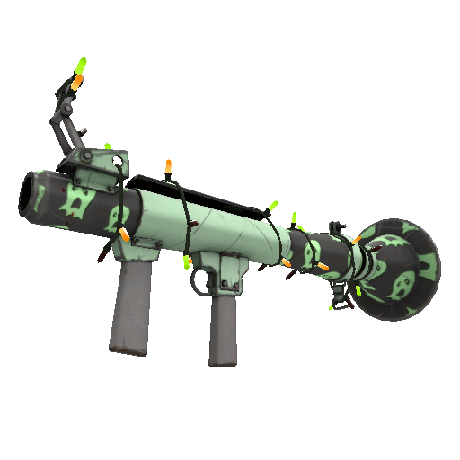 Unusual Festivized Professional Killstreak Haunted Ghosts Rocket Launcher (Field-Tested)