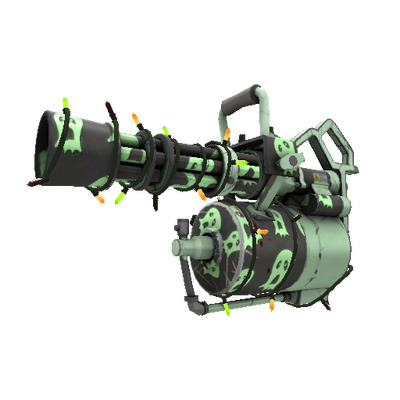 Strange Festivized Haunted Ghosts Minigun (Field-Tested)
