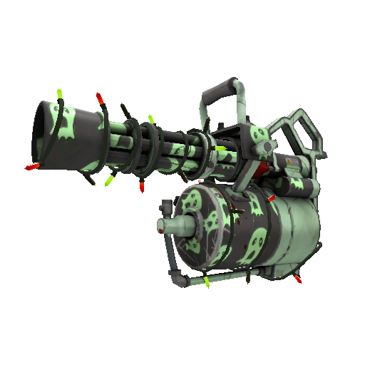 Festivized Haunted Ghosts Minigun (Well-Worn)