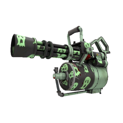 Strange Haunted Ghosts Minigun (Well-Worn)