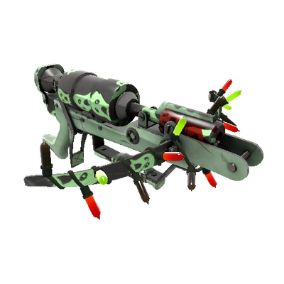 Unusual Festivized Professional Killstreak Haunted Ghosts Crusader's Crossbow (Well-Worn)