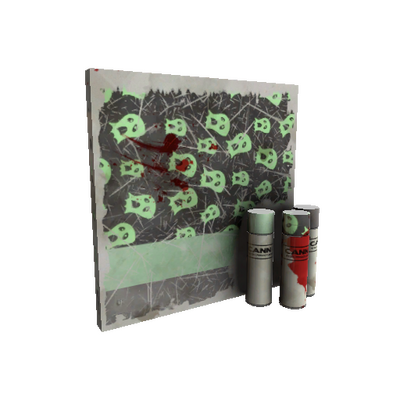 Strange Haunted Ghosts War Paint (Battle Scarred)