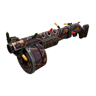 Strange Festivized Specialized Killstreak Skull Study Panic Attack (Field-Tested)